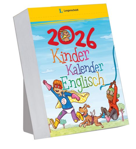 Langenscheidt Kinderkalender Englisch 2026, Kalender