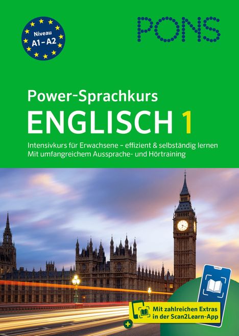 PONS Power-Sprachkurs Englisch 1, Buch