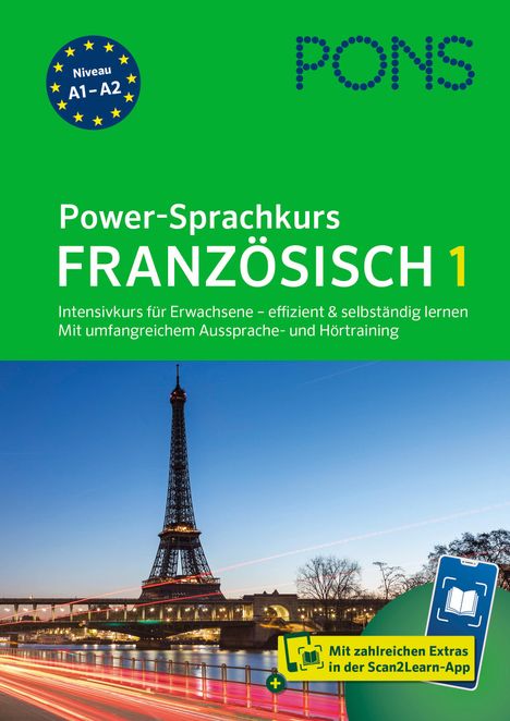 PONS Power-Sprachkurs Französisch 1, Buch