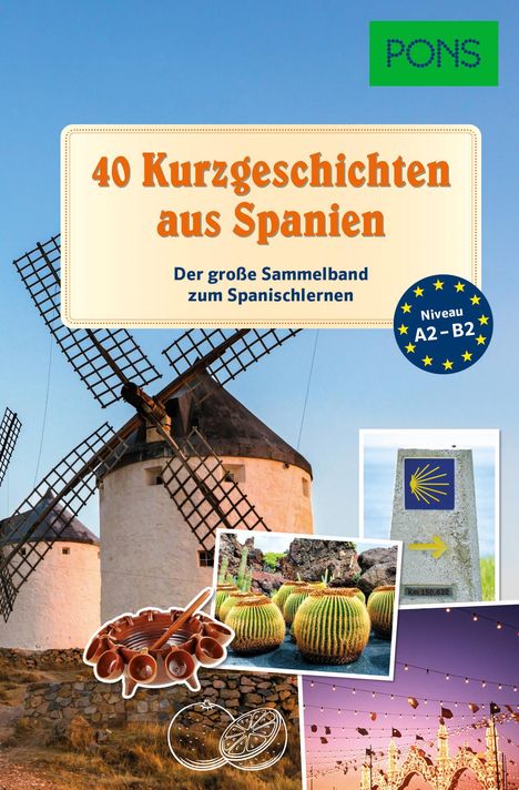 PONS 40 Kurzgeschichten aus Spanien, Buch