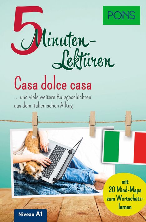 PONS 5-Minuten-Lektüren Italienisch A1 - Casa dolce casa, Buch