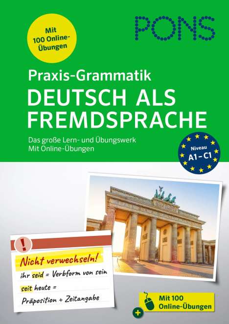 PONS Praxis-Grammatik Deutsch als Fremdsprache, Buch