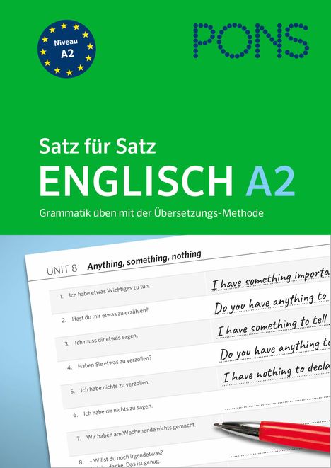 PONS Satz für Satz Englisch A2, Buch