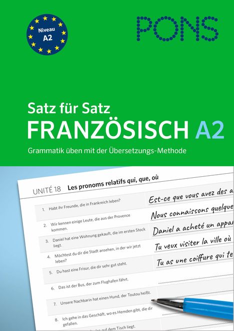 PONS Satz für Satz Französisch A2, Buch