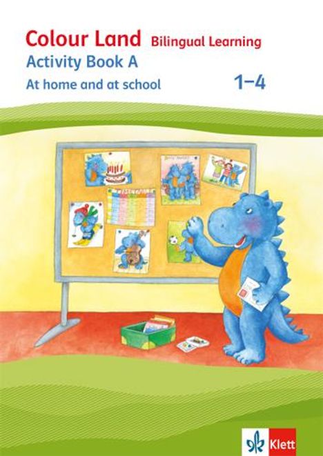 Colour Land. Activity Book At home and in school. Ausgabe 2017. Klasse 1-4, Buch