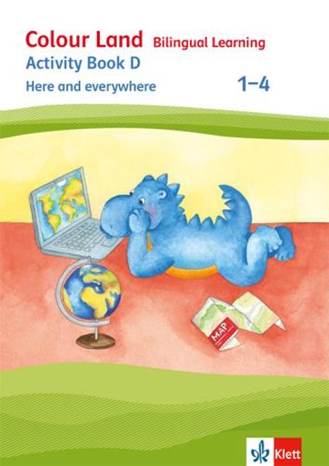Colour Land - Bilingual Learning. Activity Book D - Here and everywhere 1-4, Buch
