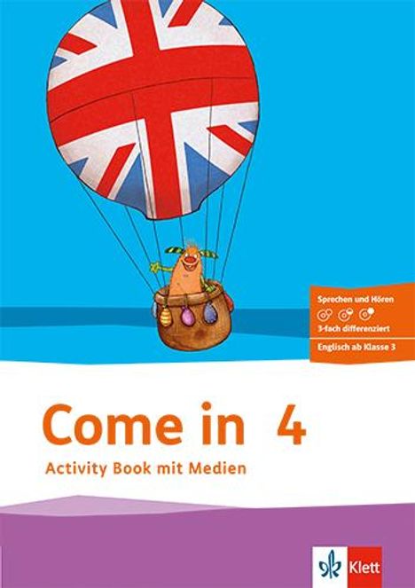 Come in 4. Activity Book mit Bildkarten und Audio-CD Klasse 4, Buch