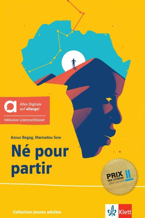 Azouz Begag: Né pour partir - Hybride Ausgabe allango, 1 Buch und 1 Diverse