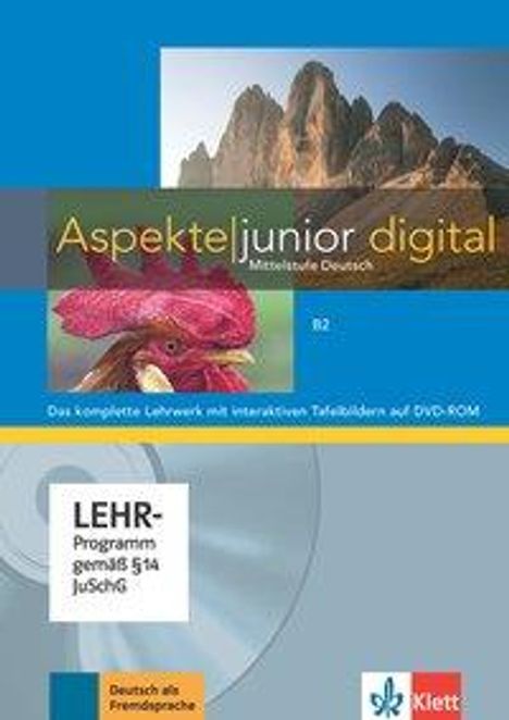 Ute Koithan: Aspekte junior B2 Lehrwerk digital m. Tafelbildern, CD-ROM