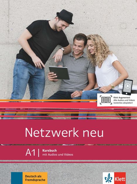 Stefanie Dengler: Netzwerk neu A1. Kursbuch mit Audios und Videos, Buch