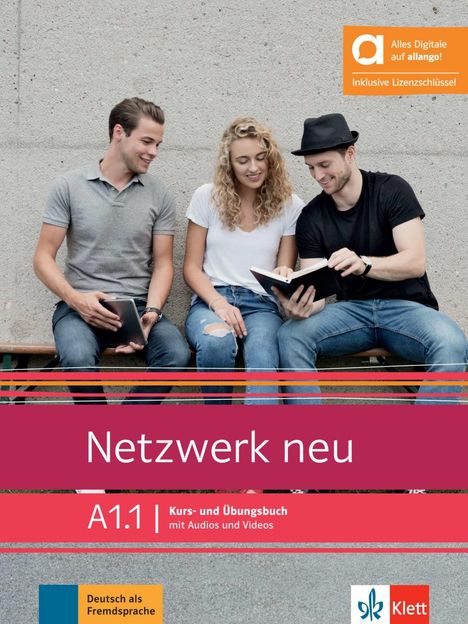 Netzwerk neu A1.1 - Hybride Ausgabe allango, 1 Buch und 1 Diverse