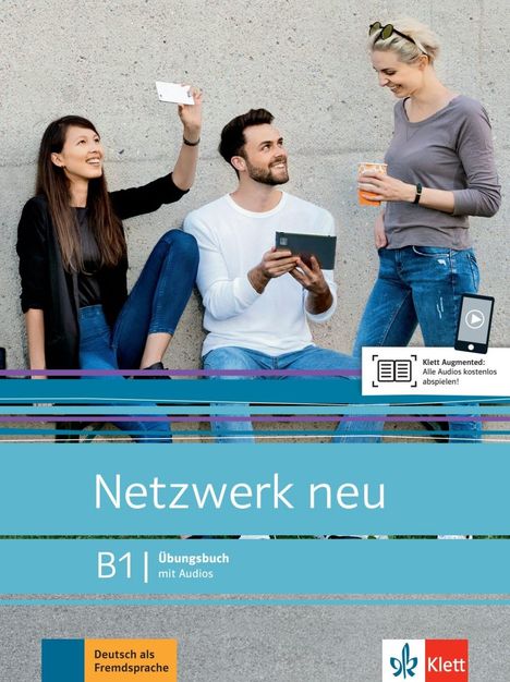 Stefanie Dengler: Netzwerk neu B1. Übungsbuch mit Audios, Buch