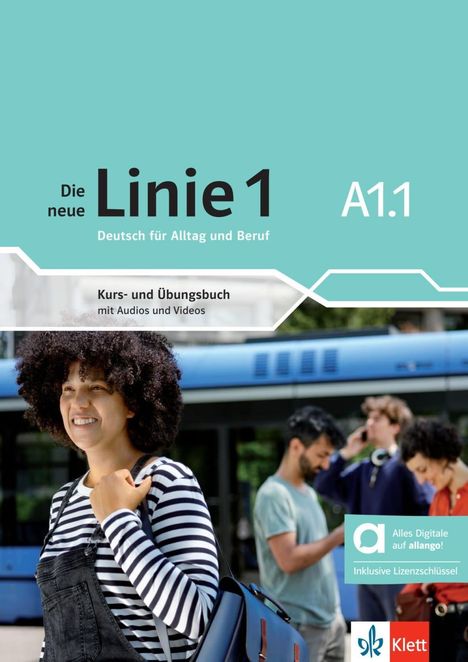 Eva Harst: Die neue Linie 1 A1.1 - Hybride Ausgabe allango, 1 Buch und 1 Diverse