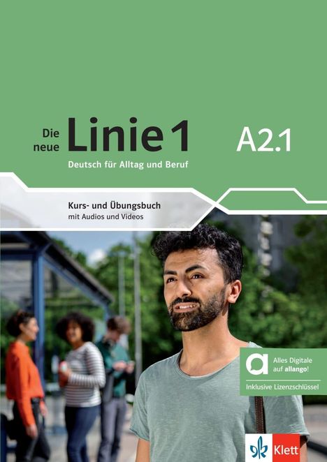 Die neue Linie 1 A2.1 - Hybride Ausgabe allango, 1 Buch und 1 Diverse