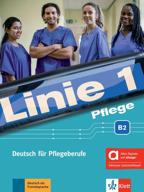 Linie 1 Pflege B2 - Hybride Ausgabe allango, 1 Buch und 1 Diverse