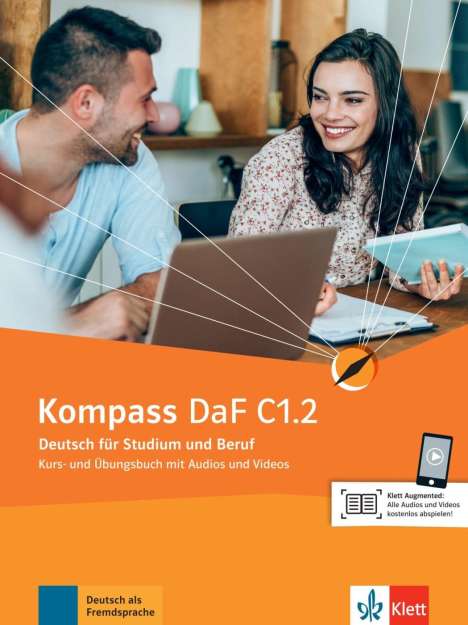 Ilse Sander: Kompass DaF C1.2. Kurs- und Übungsbuch mit Audios, Buch