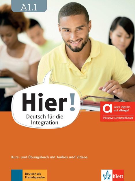 Hier! A1.1 - Hybride Ausgabe allango. Kurs- und Übungsbuch mit Audios und Videos inklusive Lizenzschlüssel allango (24 Monate), 1 Buch und 1 Diverse