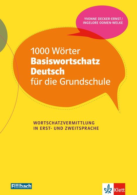 Yvonne Decker-Ernst: 1000 Wörter Basiswortschatz Deutsch für die Grundschule, Buch