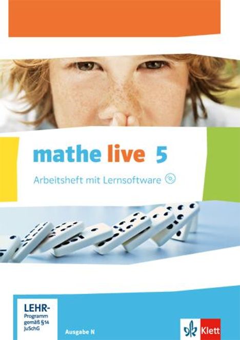 mathe live. Arbeitsheft mit Lösungsheft und Lernsoftware 5. Schuljahr. Ausgabe N, Buch