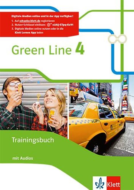 Green Line 4. Trainingsbuch mit Audios. Bundesausgabe ab 2014, 1 Buch und 1 Diverse