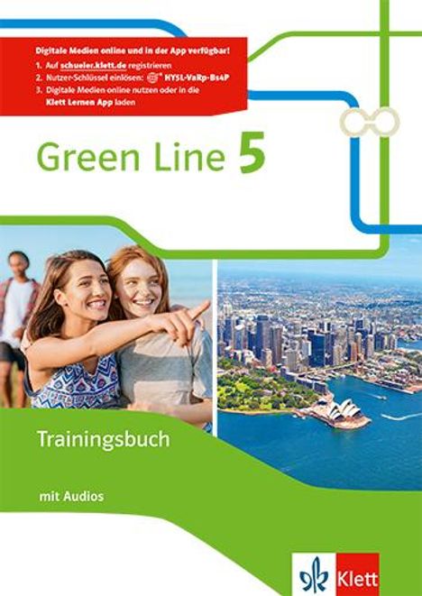 Green Line 5. Trainingsbuch mit Audios Klasse 9, 1 Buch und 1 Diverse