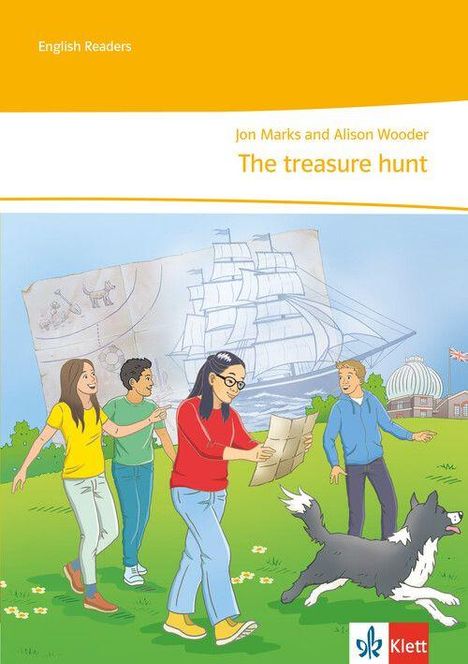 Jon Marks: The treasure hunt, 1 Buch und 1 Diverse