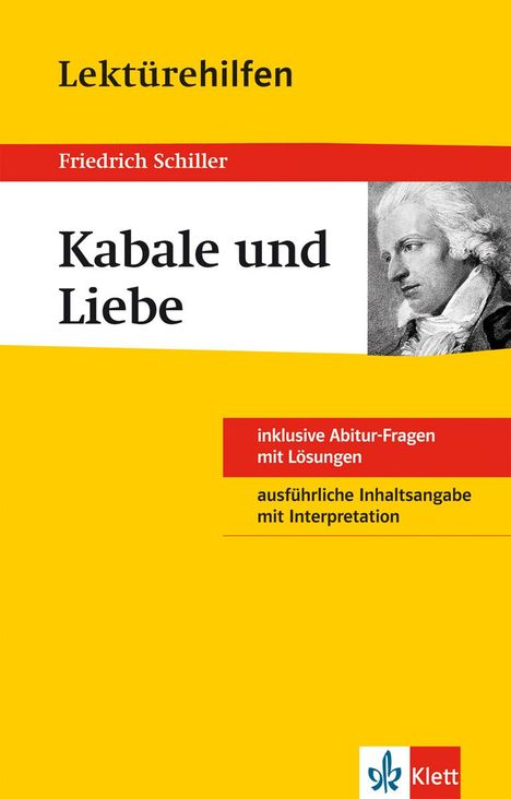 Friedrich von Schiller: Lektürehilfen Friedrich Schiller "Kabale und Liebe", Buch