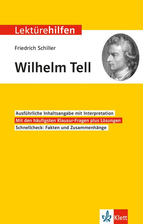 Lektürehilfen Friedrich Schiller "Wilhelm Tell", Buch
