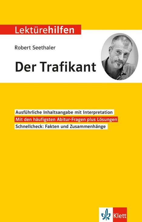 Lektürehilfen Robert Seethaler "Der Trafikant", Buch