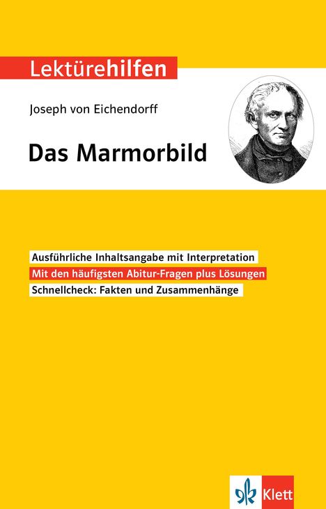 Lektürehilfen Joseph von Eichendorff, Das Marmorbild, Buch