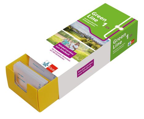 Green Line 1 G9 (Ausgabe ab 2019) Klasse 5 Vokabel-Lernbox zum Schulbuch, Buch