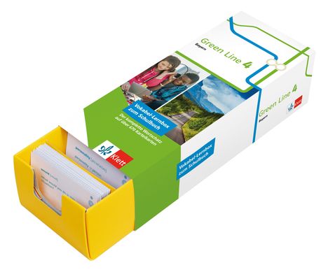 Klett Green Line 4 Bayern Klasse 8 Vokabel-Lernbox zum Schulbuch, Buch