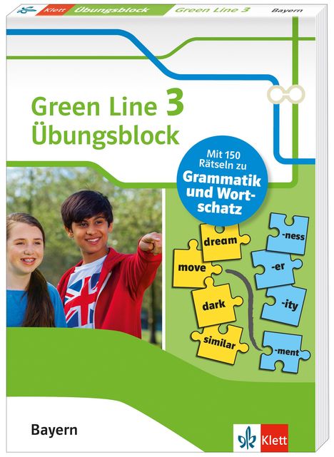Green Line 3 Bayern Klasse 7 - Übungsblock zum Schulbuch, Buch