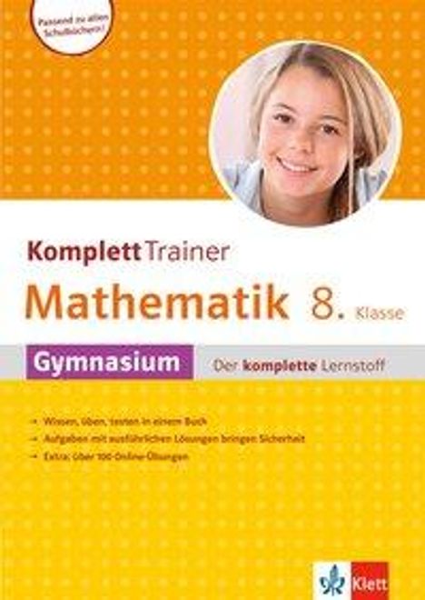 KomplettTrainer Gymn. Mathe 8. Kl., Buch