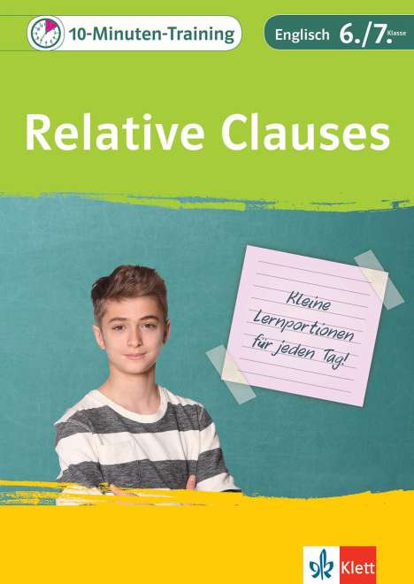 10-Minuten-Training Englisch Grammatik Relative Clauses 6./7. Klasse, Buch