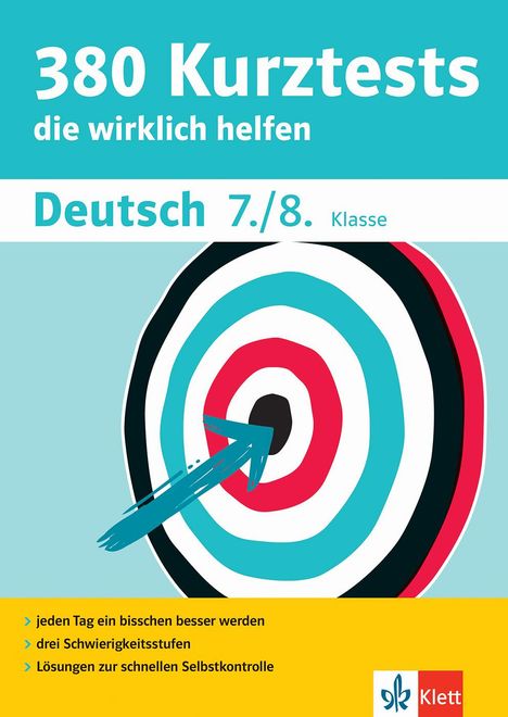 380 Kurztests Deutsch 7./8. Klasse, Buch