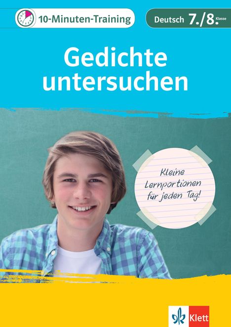 Elke Hufnagel: Klett 10-Minuten-Training Deutsch Aufsatz Gedichte untersuchen 7./8. Klasse, Buch