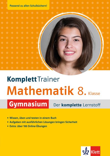Klett KomplettTrainer Gymnasium Mathematik 8. Klasse, Buch