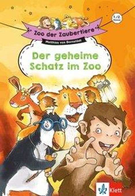 Matthias von Bornstädt: Zoo der Zaubertiere: Der geheime Schatz im Zoo, 1./2. Klasse, Buch