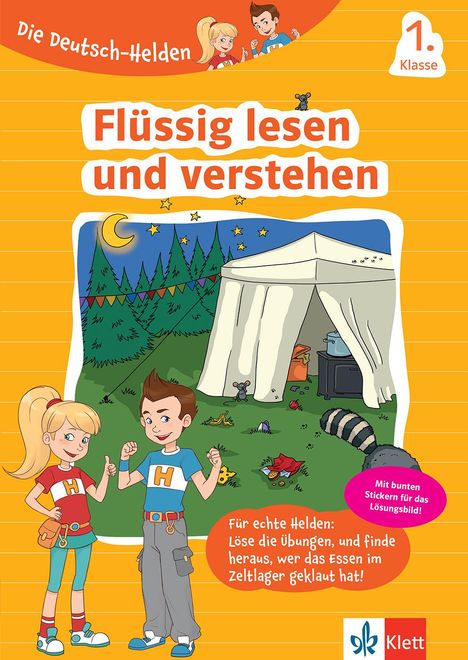 Die Deutsch-Helden Flüssig lesen und verstehen 1. Klasse, Buch