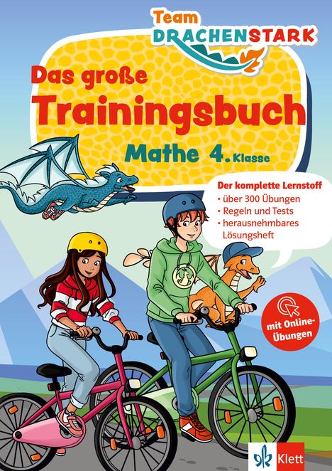 Team Drachenstark: Das großes Trainingsbuch Mathe 4. Klasse, Buch