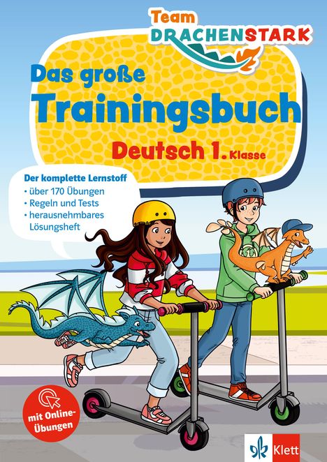 Klett Team Drachenstark: Das große Trainingsbuch Deutsch 1. Klasse, Buch