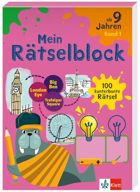 Klett Rätselblock ab 9 Jahren Band 1, Buch