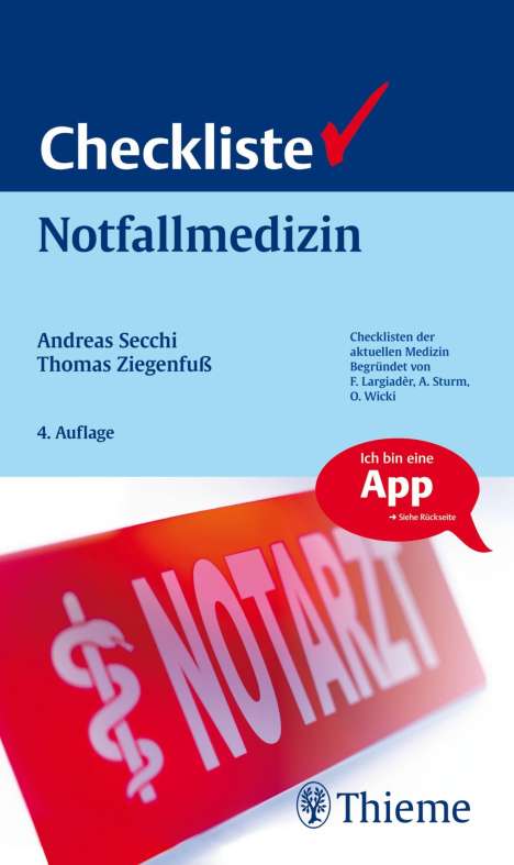Andreas Secchi: Secchi, A: Checkliste Notfallmedizin, Diverse