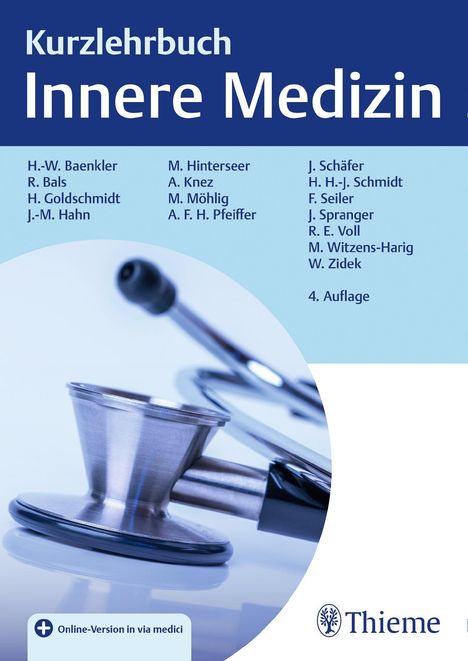 Hanns-Wolf Baenkler: Kurzlehrbuch Innere Medizin, 1 Buch und 1 Diverse
