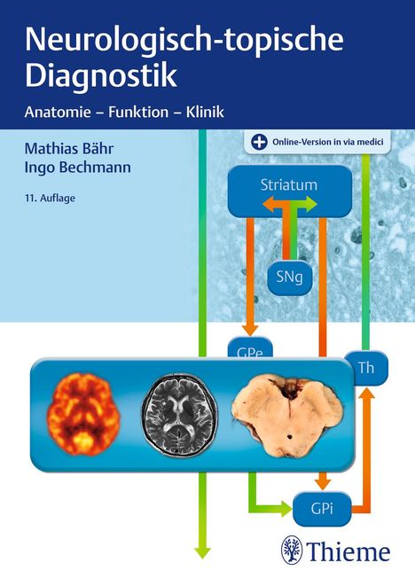 Mathias Bähr: Neurologisch-topische Diagnostik, 1 Buch und 1 Diverse