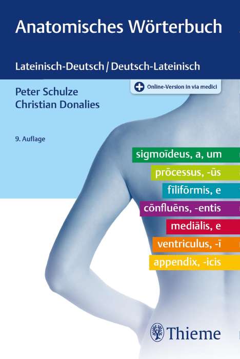 Christian Donalies: Anatomisches Wörterbuch, Buch
