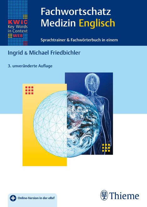 Ingrid Friedbichler: KWiC-Web Fachwortschatz Medizin Englisch, 1 Buch und 1 Diverse
