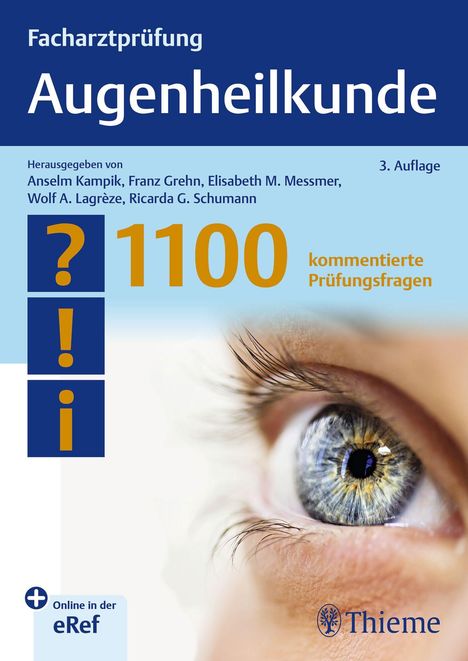 Facharztprüfung Augenheilkunde, 1 Buch und 1 Diverse