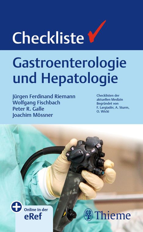 Checkliste Gastroenterologie und Hepatologie, 1 Buch und 1 Diverse